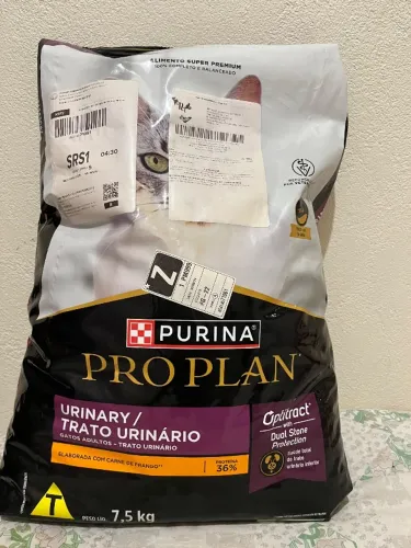 Ração para gatos Purina Pro Plan Urinária