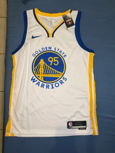 Camisa de Basquete Nike Golden State Warrions branca