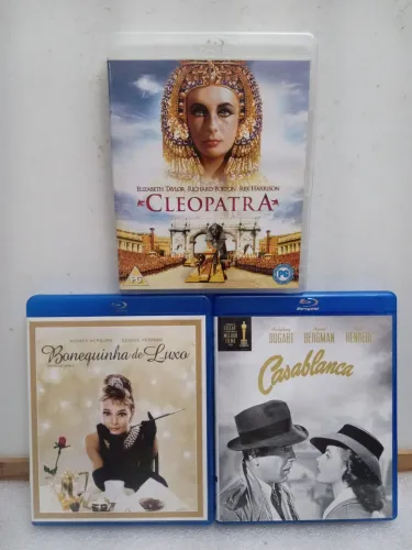 Coleção Cleópatra - clássicos originais 03 filmes