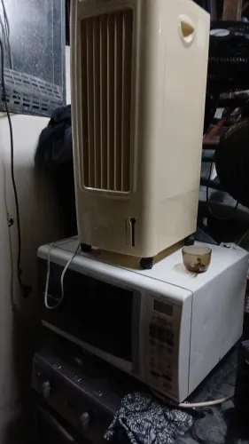 Climatizador e micro-ondas
