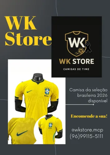 Camisa da seleção brasileira 2026