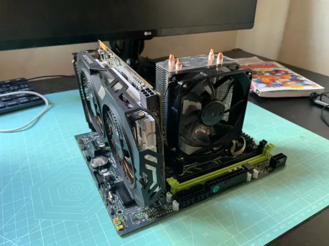 KIT PC GAMER RODANDO TUDO!