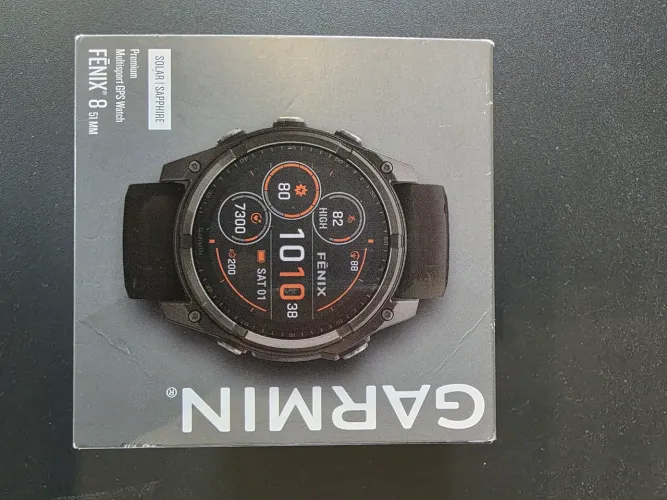 Relógio Garmin Fenix 8 solar Sapphire 51mm (zero)
