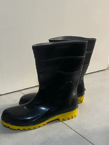 Bota Galocha De PVC Impermeável Bracol Acqua Flex N° 39 - Nova!