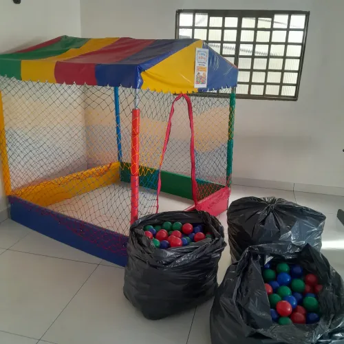 Casinha de bolinhas