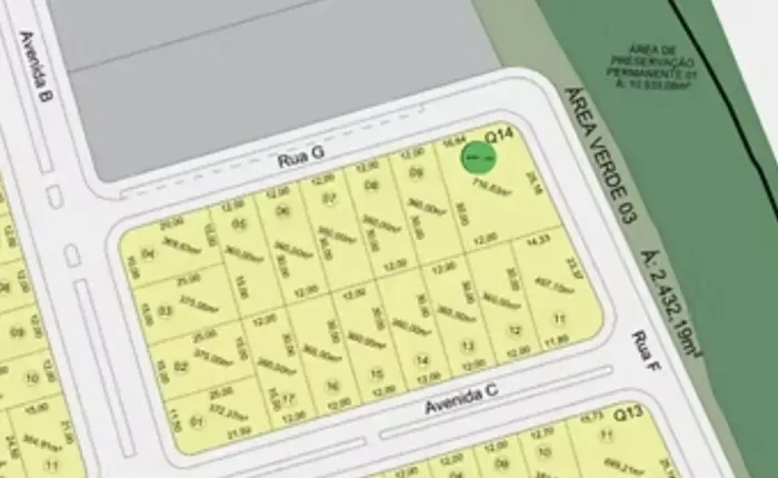 Lote/Terreno para venda possui 716 metros quadrados em Jardim Dourado - Porto Belo - Santa