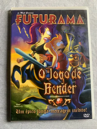 dvd futurama o jogo de bender