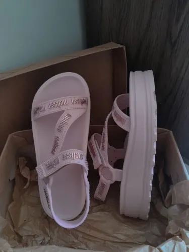 Sandalia Melissa Plataforma Rosa 36
