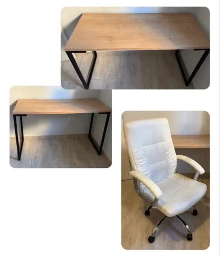 Mesa escritorio MDF + Cadeira