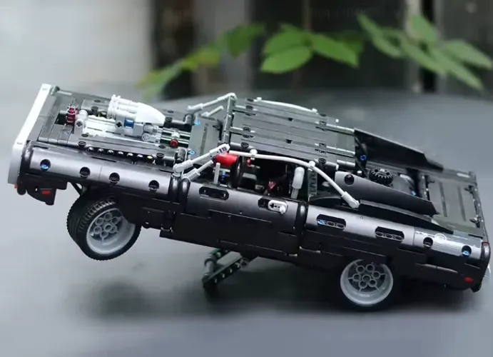 Bloco de Montar Carro esportivo - Compatível com LEGO (1077 peças)