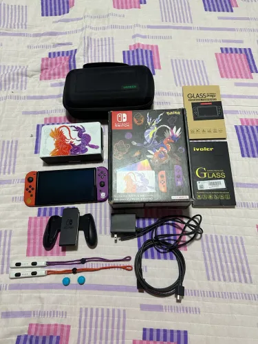 NINTENDO SWITCH OLED VERSÃO DE COLECIONADOR DO POKÉMON !!