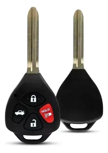 Chave Simples Toyota 4 botões Corolla Hilux SW4
