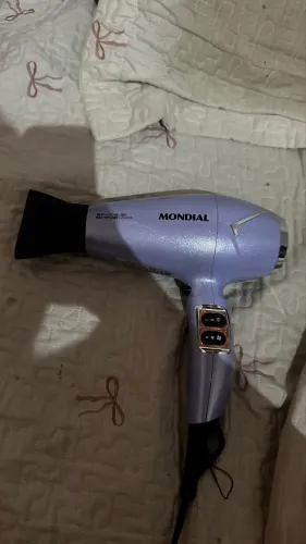 Secador Mondial Space Shine Ion 2000W - Pouquíssimo Usado