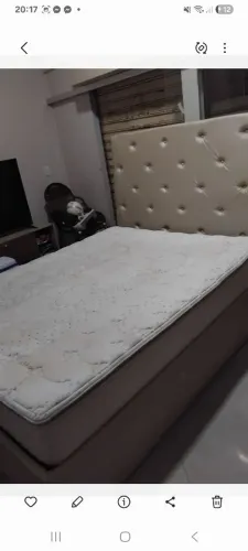 Base queem colchão