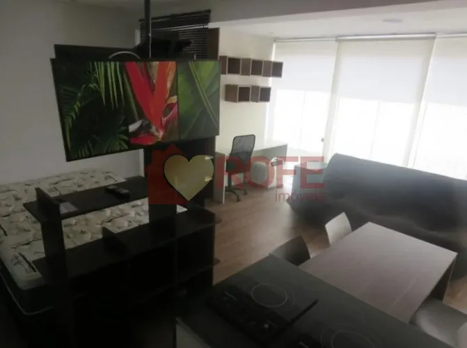 Studio com 1 dormitório para alugar, 35 m² - Brooklin Paulista - São Paulo/SP