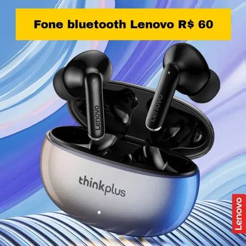 Fone bluetooth Lenovo R$ 60