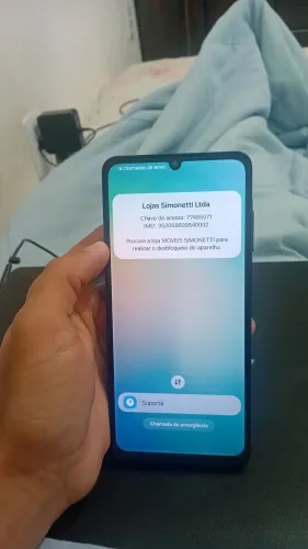 Celular A06 para retirada de peças