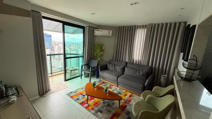 Flat com 1 Quarto para alugar, 42m² - Funcionários