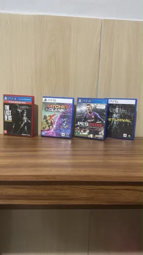 Vendo jogos raros de ps5,ps4 mídia física