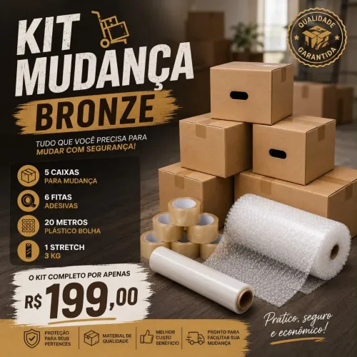 Kit mudança bronze