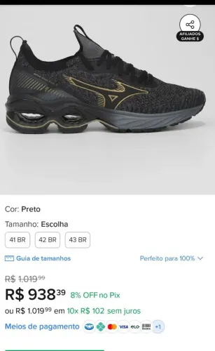Mizuno Invictus 3 