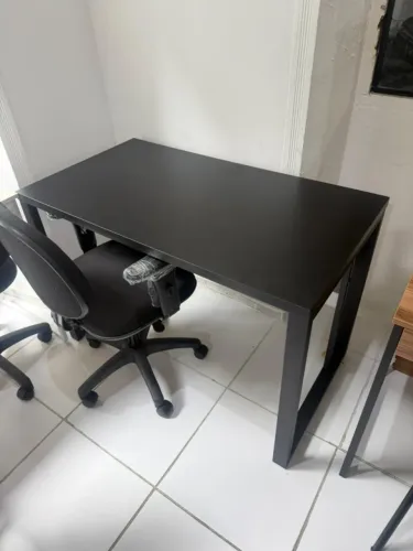 mesa gamer preta 1,10 x 0,60m escritório