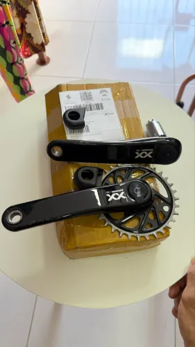 Pedivela Sram XX T-type C/ Medidor potência quarq