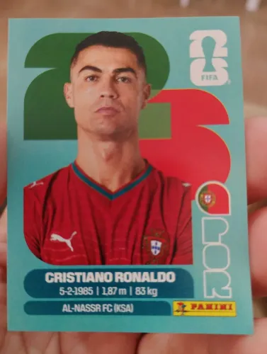 Figurinha Cristiano Ronaldo Copa 2026