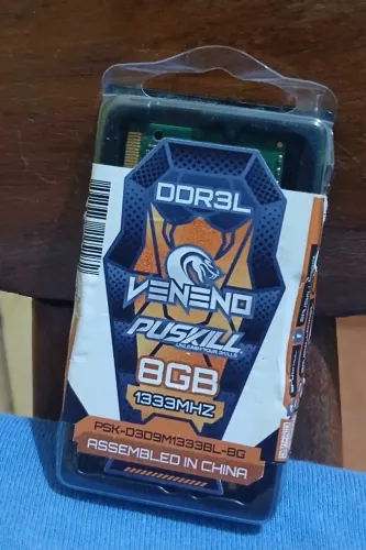 Ram para notebook 8GB DDR3L (1 pente)