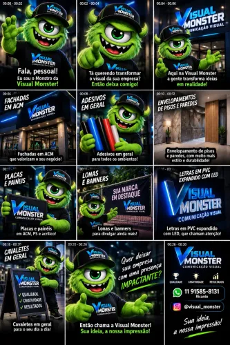 Fachadas e adesivos em geral