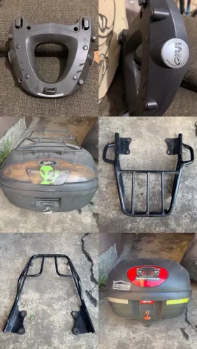 Baús Givi + Suporte Yamaha Fazer 250