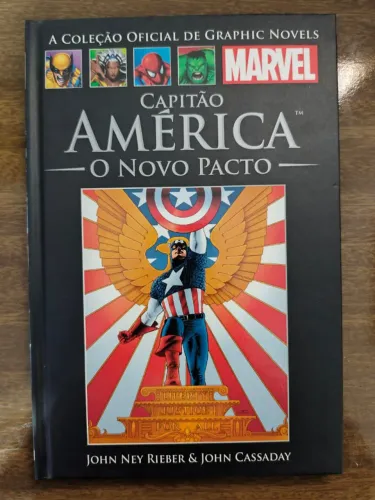 Capitão América - O Novo Pacto (Coleção Oficial de Graphic Novels Vol. 27 - Salvat)
