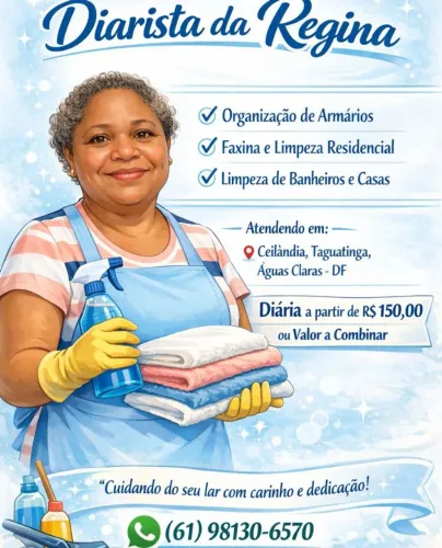 Faço diarias, e sou professora de reforço escolar
