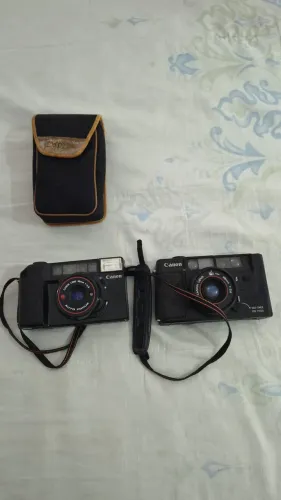 Lote 2 Câmeras Analógicas Canon AF35M + AF35M II Autoboy No Estado