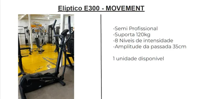 Elíptico E300 - MOVEMENT
