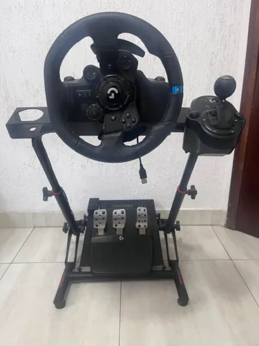 Volante Logitech G923 PC PS5 PS4 + Cockpit