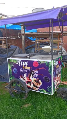 Carrinho de açaí