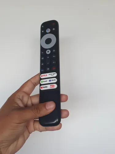 Excelente controle TV TCL smart e 4k... codificado pra todas!!!