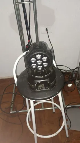 Iluminação Led Mini Movin Whash 