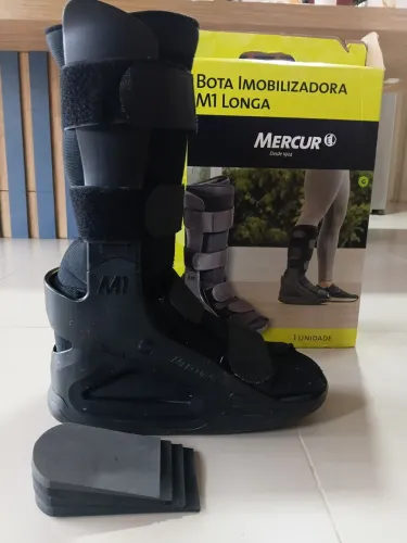 Bota Imobilizadora Longa + Kit Aquiles tamanho G (40 a 46)