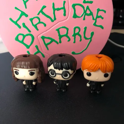 Trio Harry Potter, Ron e Hermione - Kinder Joy