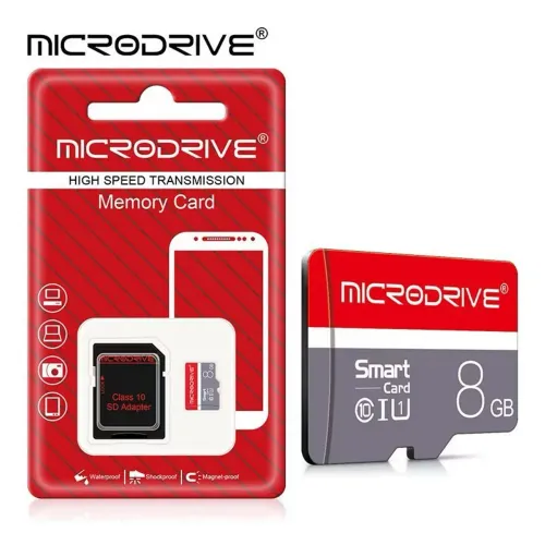 Cartão de memória 8, 16, 32 gigas