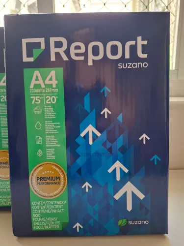 Kit 5 Resmas Papel A4 Report Premium 75g 500fls -Envio OLX ou Retirada Tijuca/Vila Isabel<br>