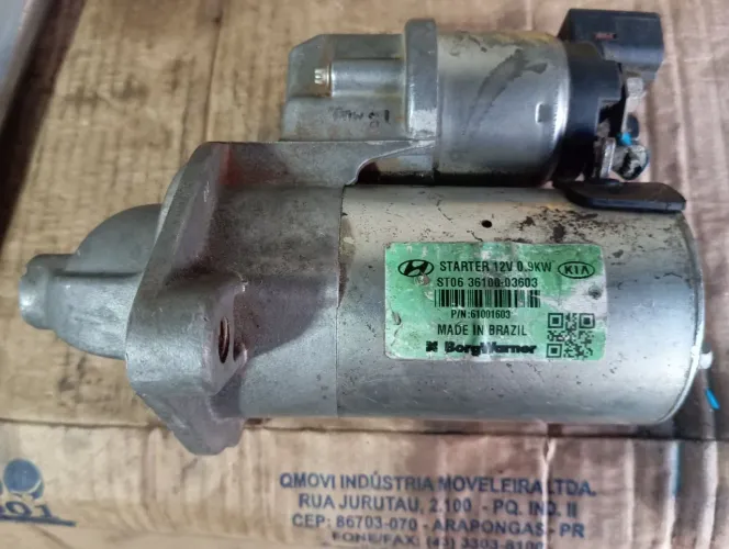 Motor de partida original hb20 em estado de zero