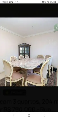 Vendo mesa mármore rosa