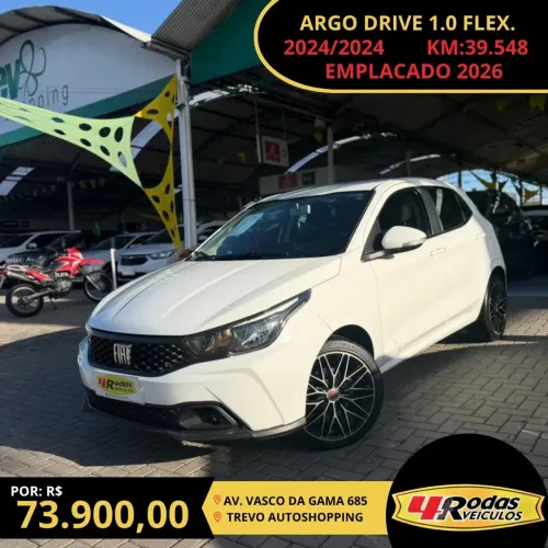 Fiat Argo Drive 1.0 6V Flex 2024