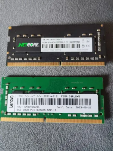 Memória ram ddr 4 16gb 2x8 para notbook
