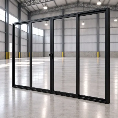 DIRETO DA FÁBRICA! JANELA 1.20x2.00 4 FOLHAS PRETA LINHA MODULAR
