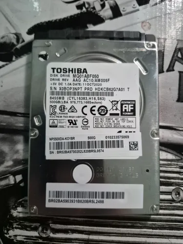 HD Toshiba 500Gb