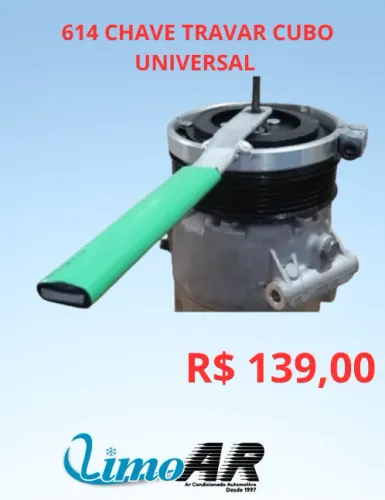 CHAVE TRAVA CUBO UNIVERSAL COMPRESSOR AR CONDICICONADO